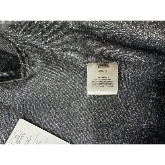 Alexandre Vauthier Metallic Evening Maxi Dress NWT - Picture 11 of 12